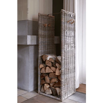 Open Fire Place Log Basket- Opbergmand- L