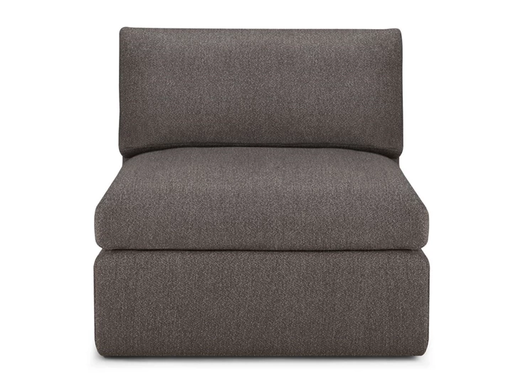 Front Sofa Mellow 1-zit zonder armen 20030 granite Ethnicraft