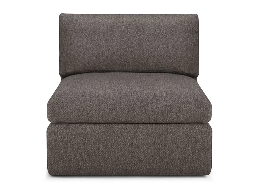 Front Sofa Mellow 1-zit zonder armen 20030 granite Ethnicraft