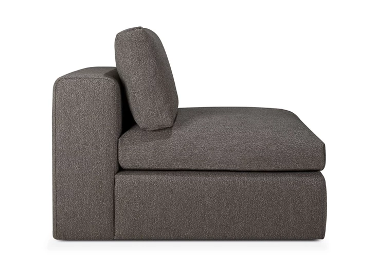 Zijkant Sofa Mellow 1-zit zonder armen 20030 granite Ethnicraft