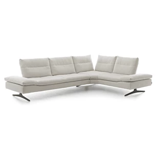 Hoeksalon Seventy5 stof wit beige Willi Schillig