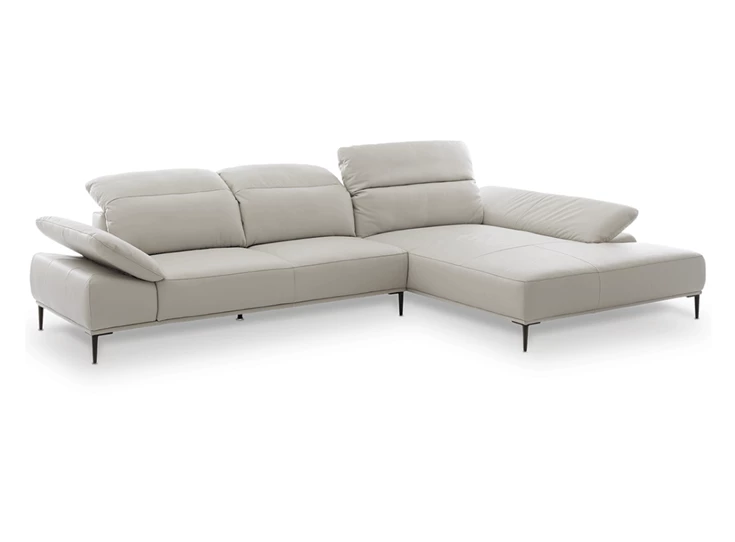 Zetel Tavaroo met longchair leder wit Willi Schillig