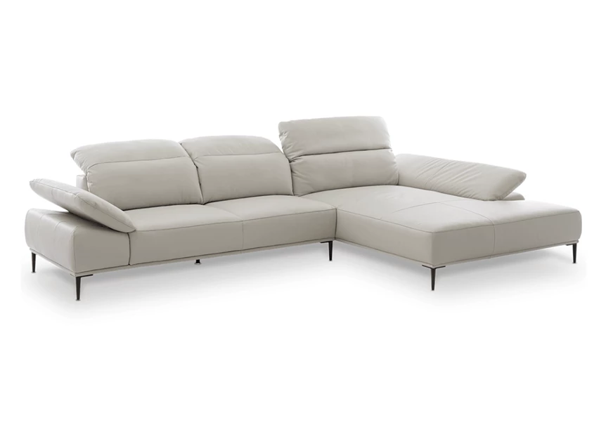 Zetel Tavaroo met longchair leder wit Willi Schillig