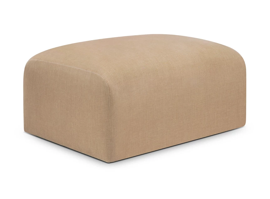 Voetenbank Bulky 20021 stof Light Sepia Ethnicraft