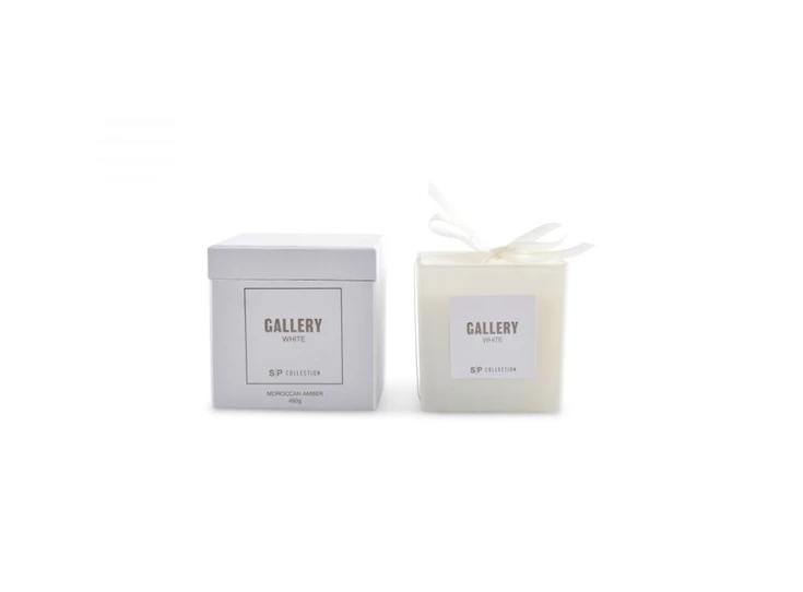 Geurkaars 460g white gallery