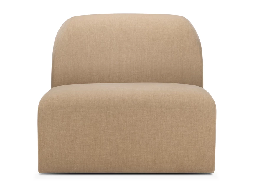 Front 1-zit zonder armen Bulky 20016 Light Sepia Ethnicraft