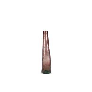 Twig vaas bordeaux Ø9xh40cm