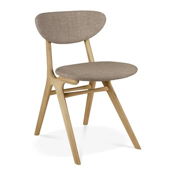 Eetkamerstoel Oak Eye Dining Chair Warm Grey 50669 Ethnicraft