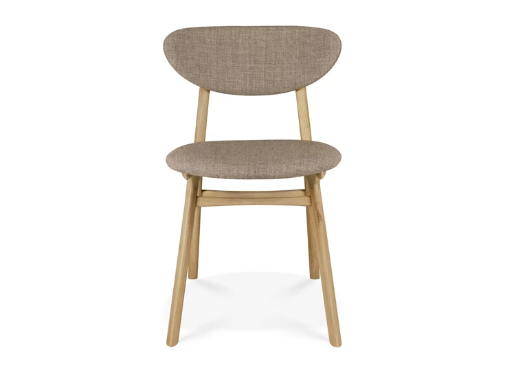 Front Eetkamerstoel Oak Eye Dining Chair Warm Grey 50669 Ethnicraft