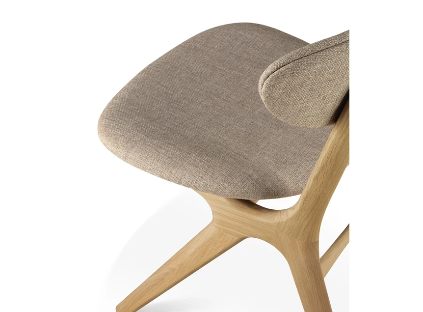 Zitting Eetkamerstoel Oak Eye Dining Chair Warm Grey 50669 Ethnicraft