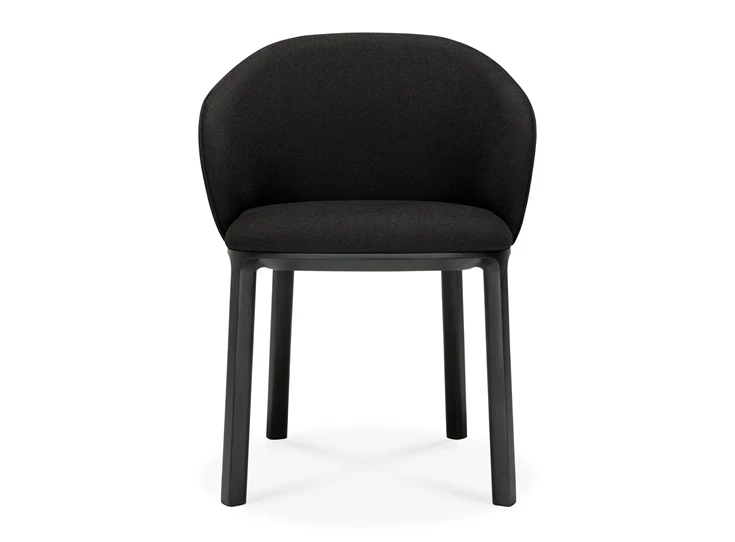 Front Eetkamerstoel Oak Unda Black Dining Chair 50696 Ethnicraft