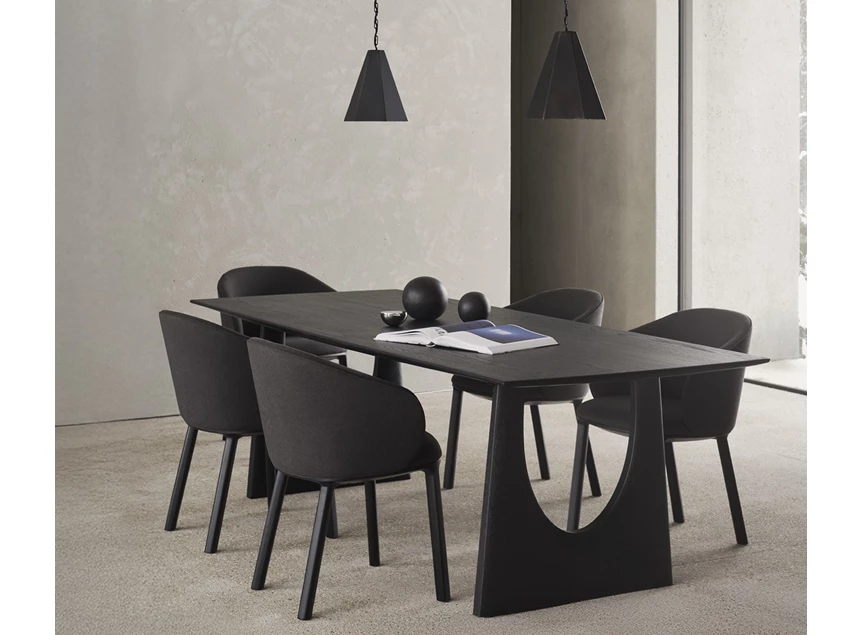 Sfeerfoto Eetkamerstoel Oak Unda Black Dining Chair 50696 Ethnicraft