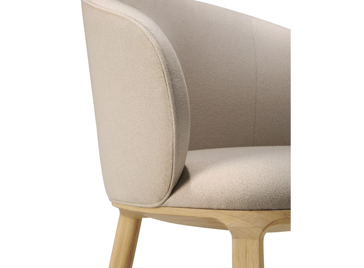 Armleuning Eetkamerstoel Oak Unda Dining Chair 50695 Ethnicraft