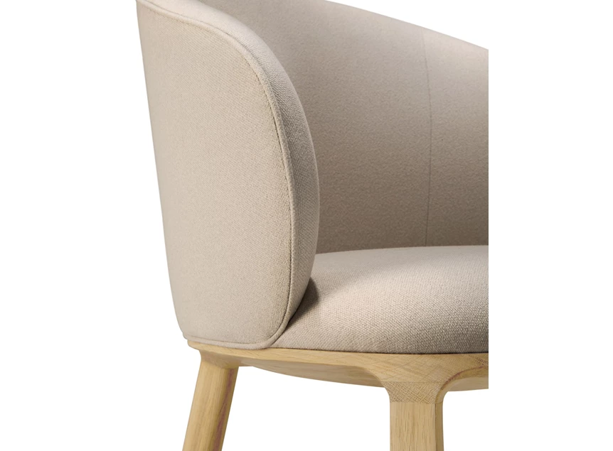 Armleuning Eetkamerstoel Oak Unda Dining Chair 50695 Ethnicraft