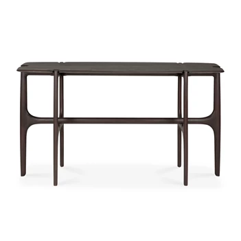 Muurtafel Teak Pi Dark Brown Console 11569 Ethnicraft