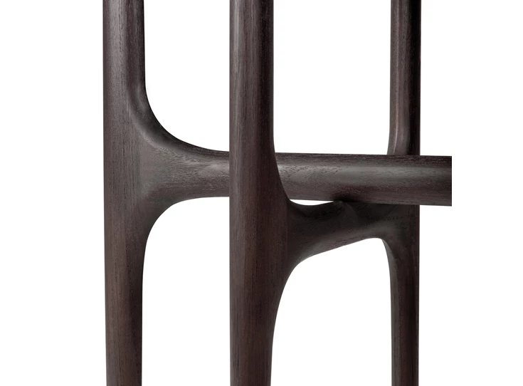 Onderstel Muurtafel Teak Pi Dark Brown Console 11569 Ethnicraft