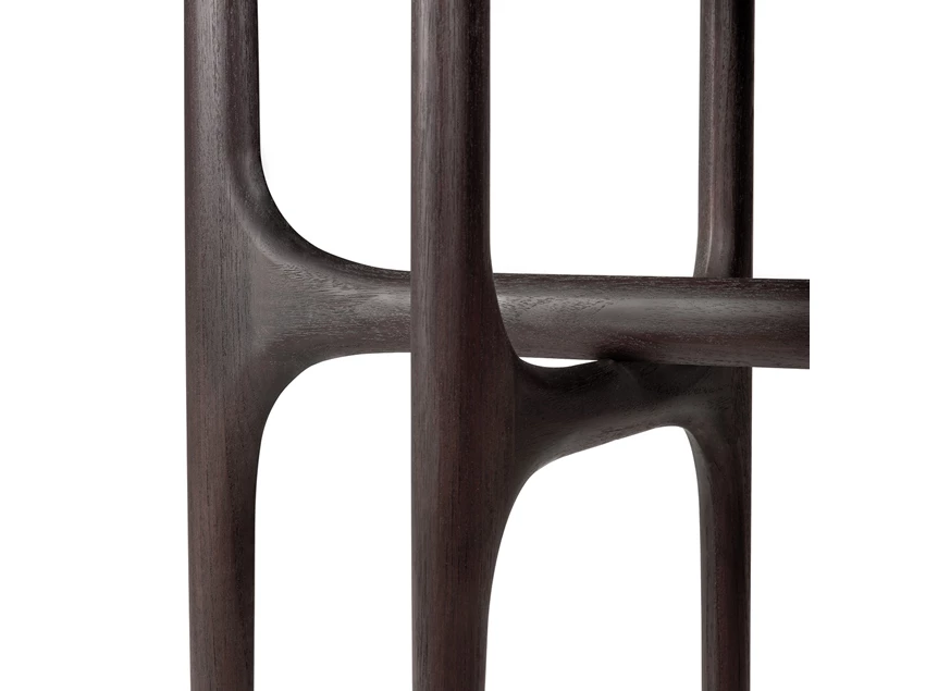 Onderstel Muurtafel Teak Pi Dark Brown Console 11569 Ethnicraft