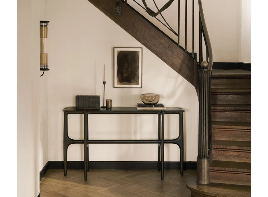 Sfeerfoto Muurtafel Teak Pi Dark Brown Console 11569 Ethnicraft