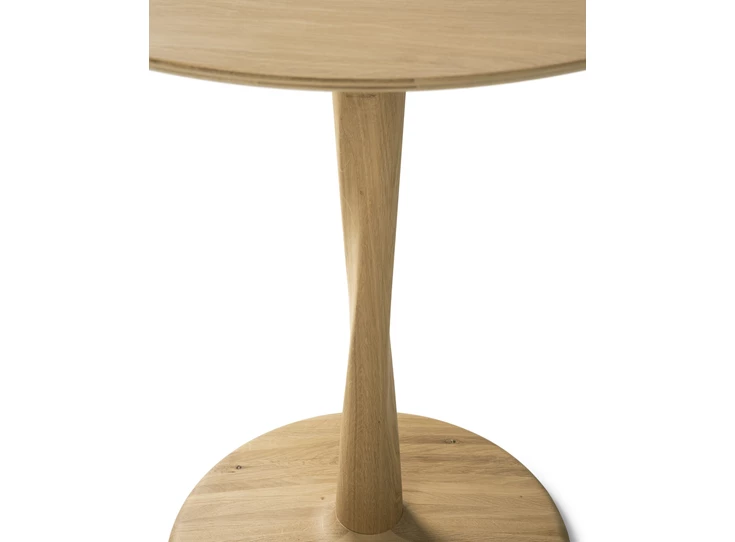 Bovenkant Lage eettafel Oak Tosion Low Dining Table 50035 Ethnicraft