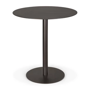 Eettafel Blend Dining Table Dark Bronze Metal top 60121 Ethnicraft