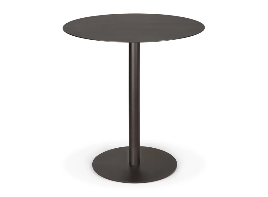 Eettafel Blend Dining Table Dark Bronze Metal top 60121 Ethnicraft