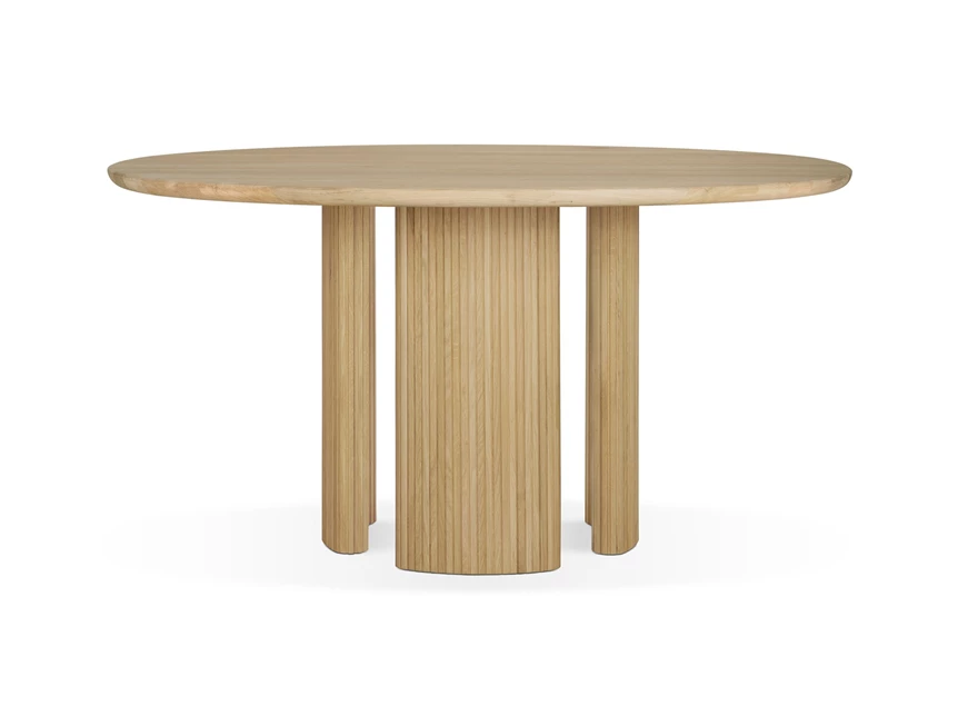 Poten naar buiten Eettafel Oak Roller Max Dining Table 50042 Ethnicraft