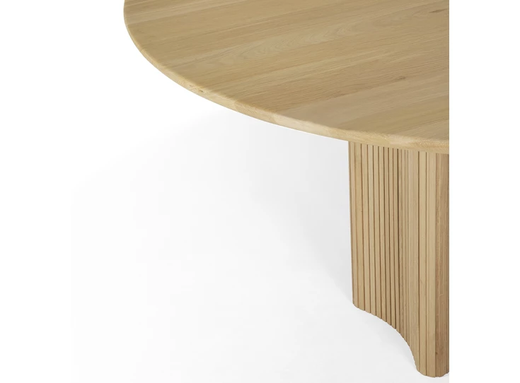 Bovenkant Eettafel Oak Roller Max Dining Table 50042 Ethnicraft