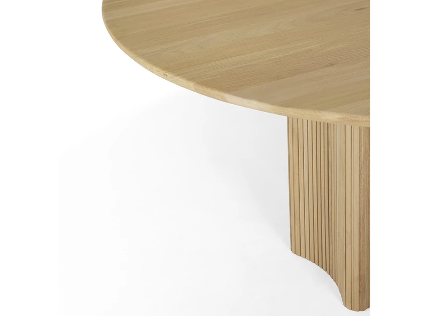 Bovenkant Eettafel Oak Roller Max Dining Table 50042 Ethnicraft