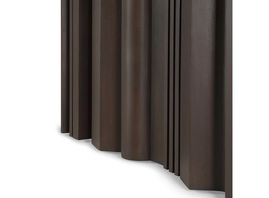 Onderstel Eettafel Mahogony Sequence Dark Brown Dining Table 35155 Ethnicraft