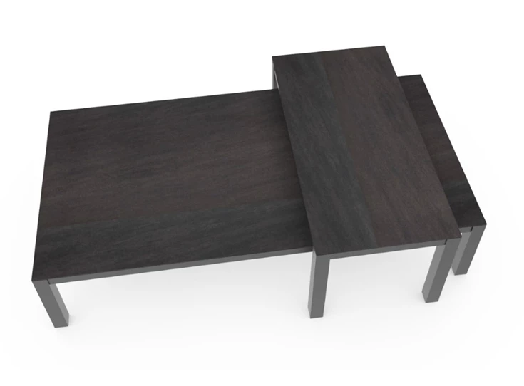 Bovenkant set Salontafel A keramiek Tables to love Crest Karat