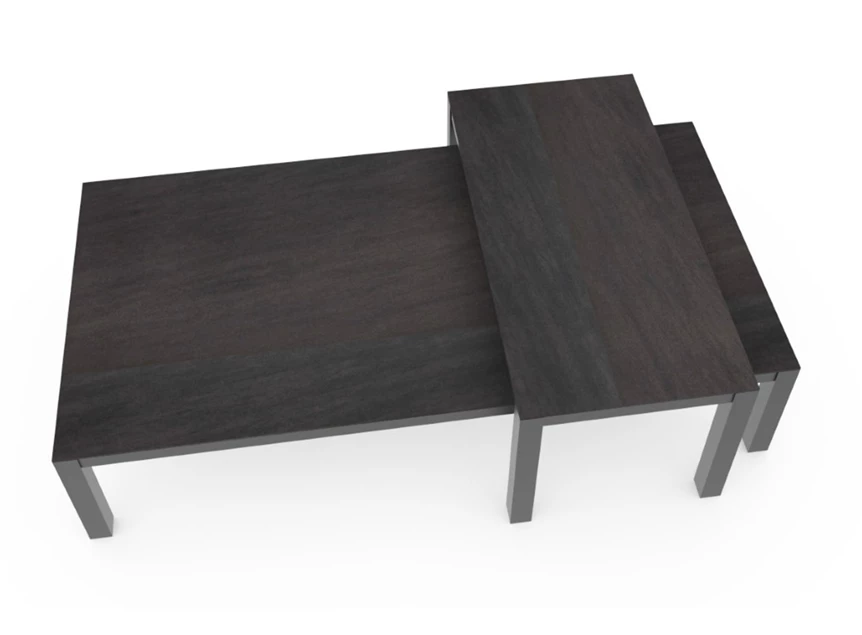 Bovenkant set Salontafel A keramiek Tables to love Crest Karat