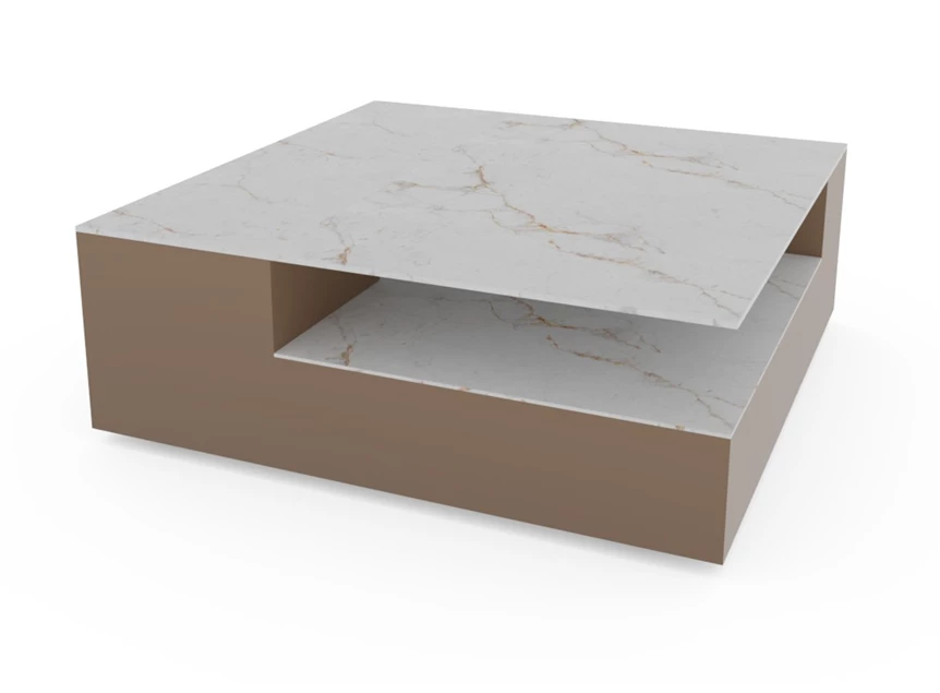 Salontafel SL keramiek matte lak Tables to love Crest Karat