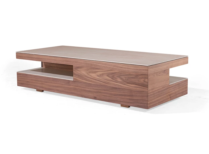 Salontafel Edge fineer noot keramiek Tables to love Crest Karat