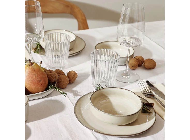 Meridian ivoor kom Ø13xh4cm sfeer