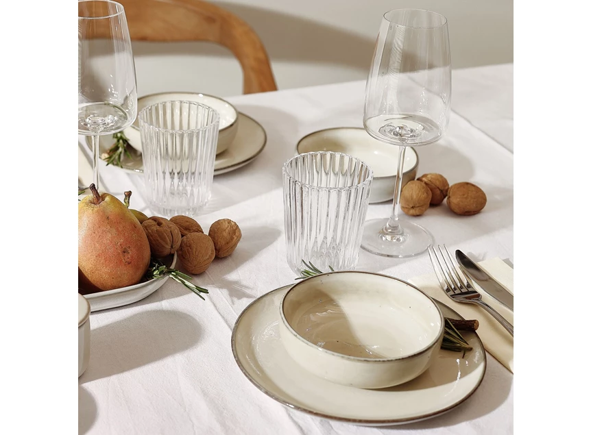 Meridian ivoor kom Ø13xh4cm sfeer