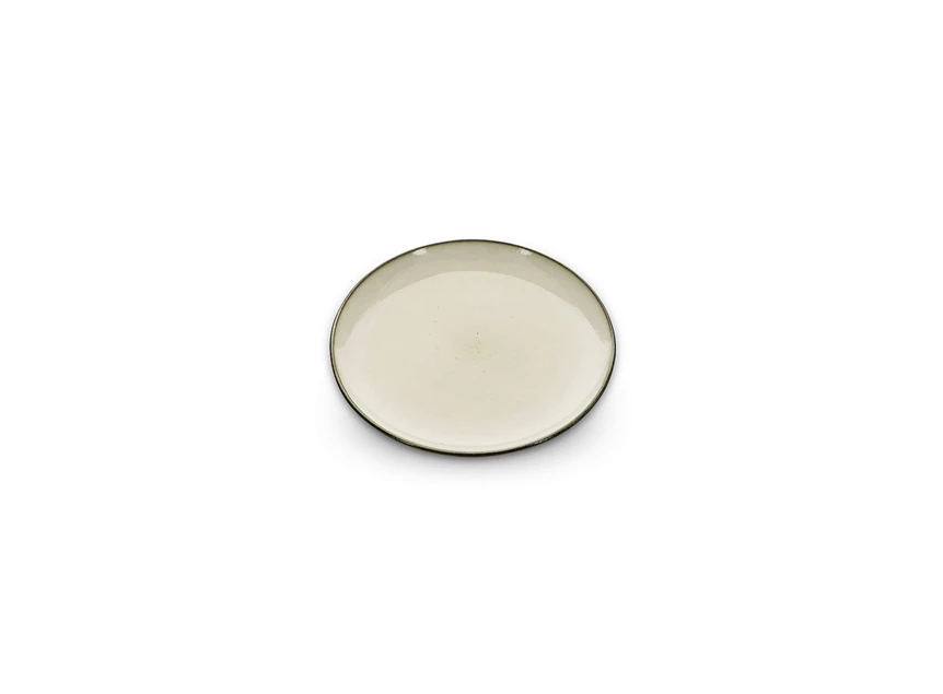 Meridian ivoor plat bord Ø20cm voor