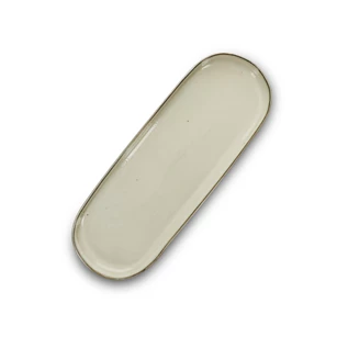 Meridian ivoor serveerschaal 38,5x14xh2,5cm