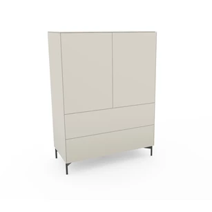 Barkast opstelling 3 Side mat glas zand Spectral