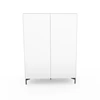 Front Barkast Side opstelling 11 mat glas wit Spectral