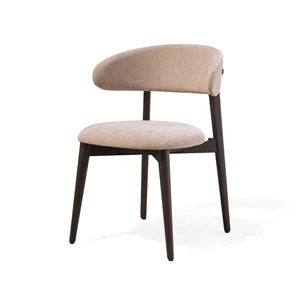 Armstoel Isu donker eik hout Crest Tables to Love Karat