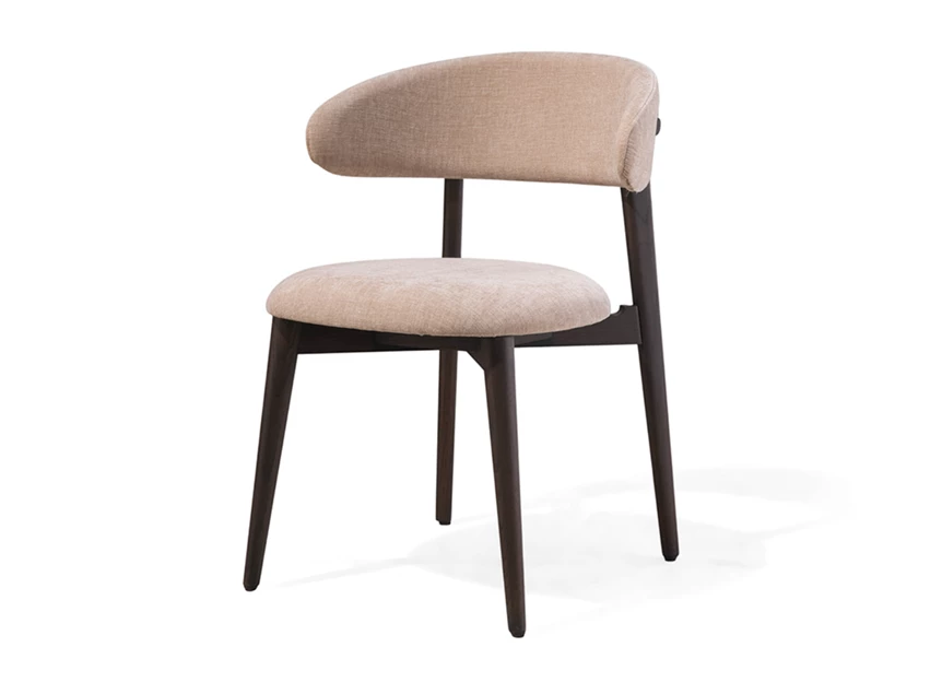 Armstoel Isu donker eik hout Crest Tables to Love Karat