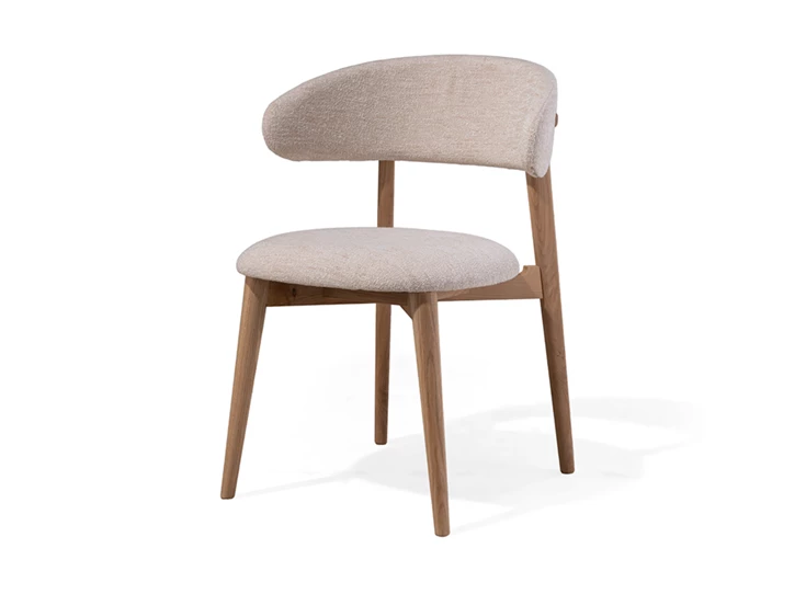 Armstoel Isu naturel eik hout Crest Tables to Love Karat