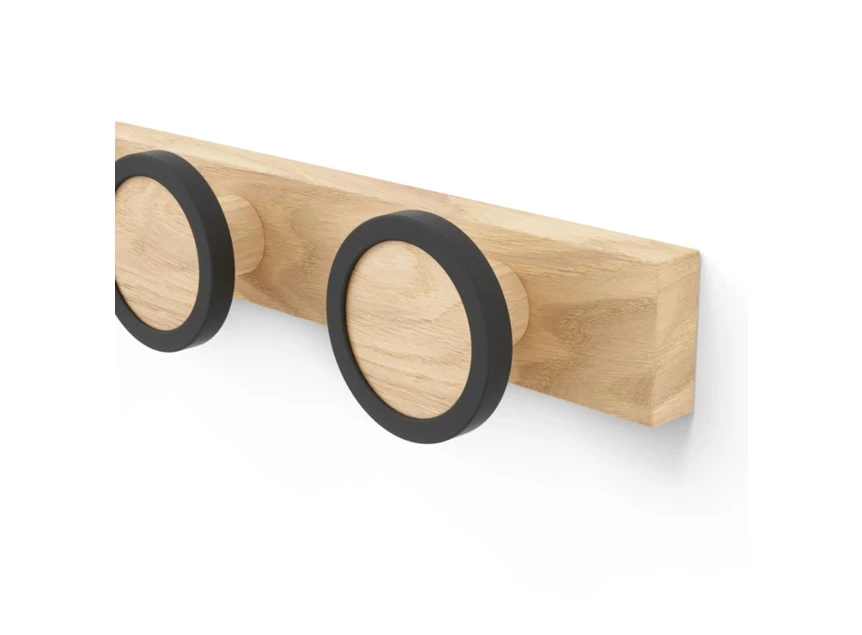 1016843-045 Umbra kapstok 4 haken Hub rail detail