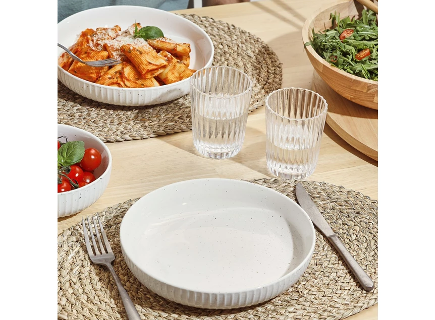 Ora gloss kom Ø22xh4cm sfeer