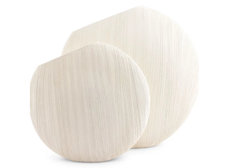 Vaas 30xh29cm beige vico 2 vazen