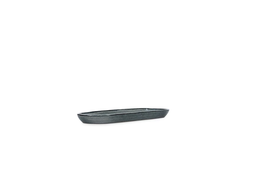 Schaal 29x10x2 groen/blauw meridian lengte