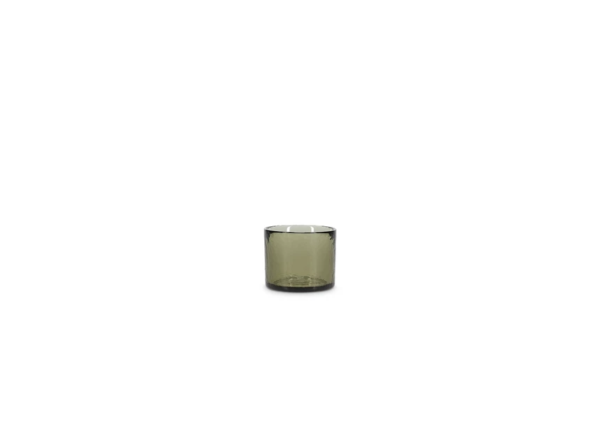 Zora glas 21cl groen - set4