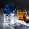 Zora glas 21cl dark blue - set4 sfeerbeeld