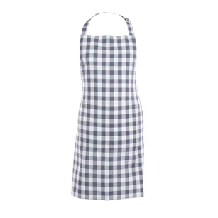 Schort Gingham blauw