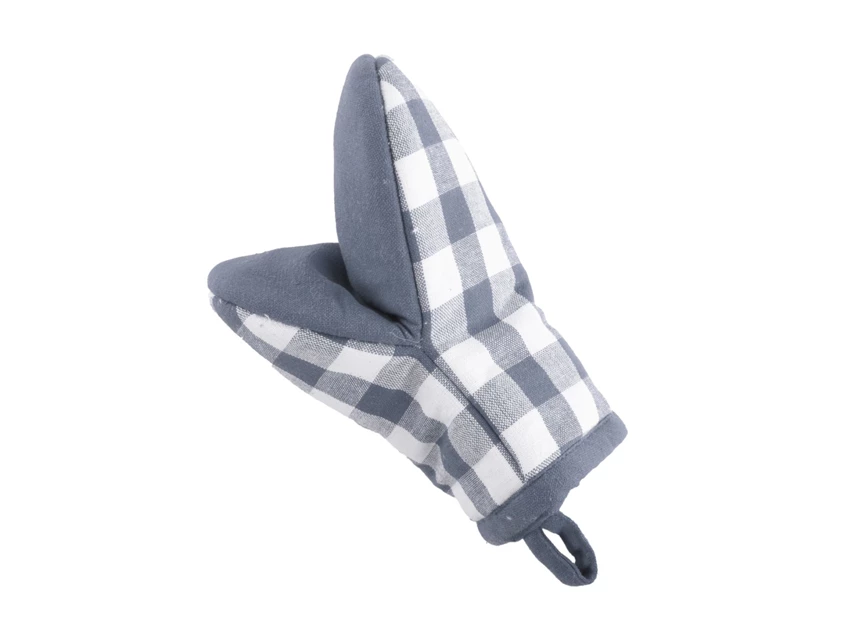 Gripper Gingham blauw - set2